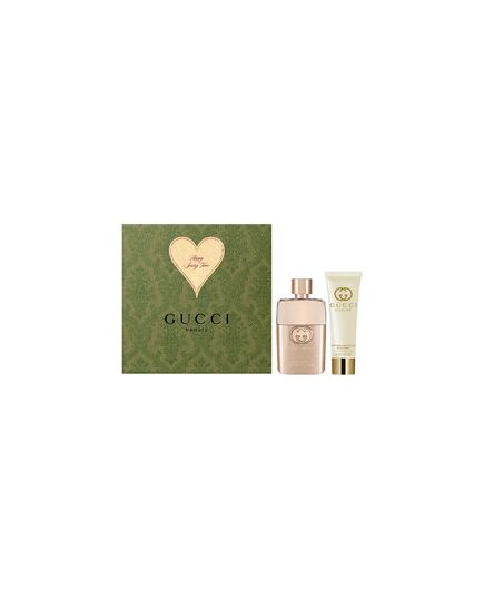 GUCCI GUILTY EAU DE TOILETTE DÁRKOVÁ SADA EDT 50 ML A TĚLOVÉ MLÉKO 50 ML