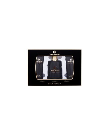 SERGIO TACCHINI SPLENDIDA GIFT SET EDP 100 ML, SHOWER GEL 100 ML AND BODY LOTION 100 ML