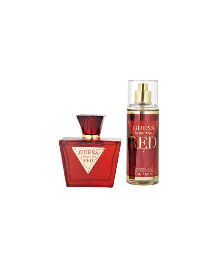 GUESS SEDUCTIVE RED GIFT SET EDT 75 ML AND BODY SPRAY 125 ML