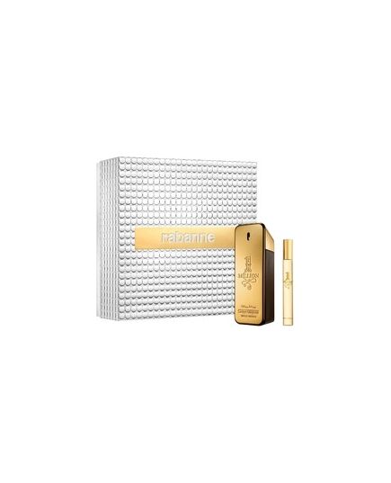 PACO RABANNE 1 MILLION GIFT SET EDT 100 ML, AND MINIATURES 1 MILLION EDT 10 ML