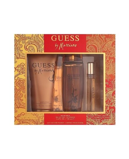 GUESS BY MARCIANO DÁRKOVÁ SADA EDP 100 ML, MINIATURKA EDP 15 ML A TĚLOVÉ MLÉKO 200 ML