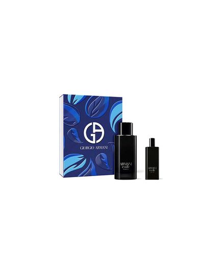 GIORGIO ARMANI CODE FOR MEN PARFUM GIFT SET PARFUM 125 ML AND MINIATURE PERFUME 15 ML