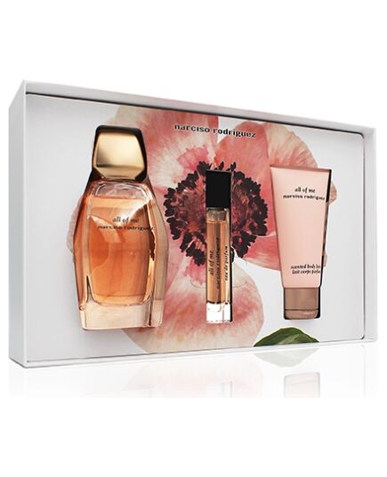 NARCISO RODRIGUEZ ALL OF ME GIFT SET FOR WOMEN EAU DE PARFUM 90 ML + EAU DE PARFUM 10 ML + BODY LOTION 50 ML