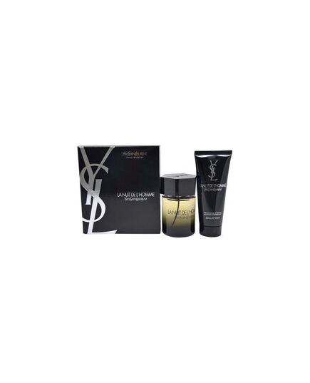 YVES SAINT LAURENT LA NUIT L'HOMME GIFT SET EDT 100 ML SHOWER GEL AND LA NUIT L'HOMME 50 ML