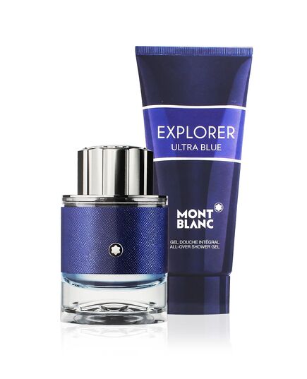 MONT BLANC MONTBLANC EXPLORER ULTRA BLUE SET M (EDP 60ML + SG 100ML)