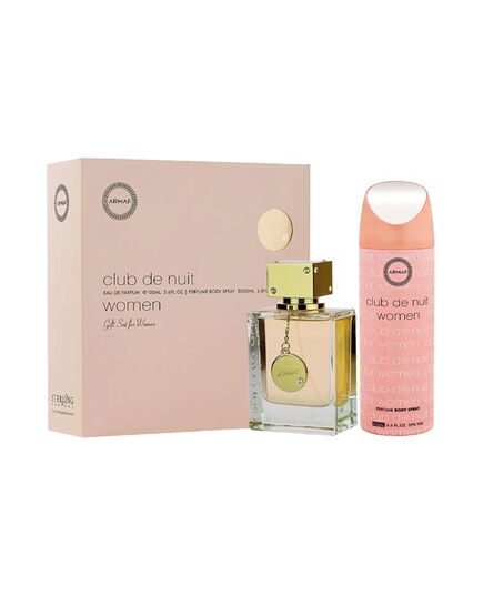 ARMAF CLUB DE NUIT WOMAN GIFT SET EDP 105 ML AND DEO SPRAY 200 ML