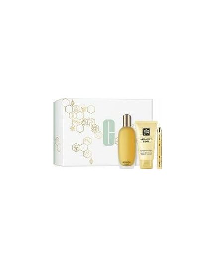 CLINIQUE AROMATICS ELIXIR GIFT SET EDP 100 ML, BODY LOTION 75 ML AND MINIATURE EDP 10 ML