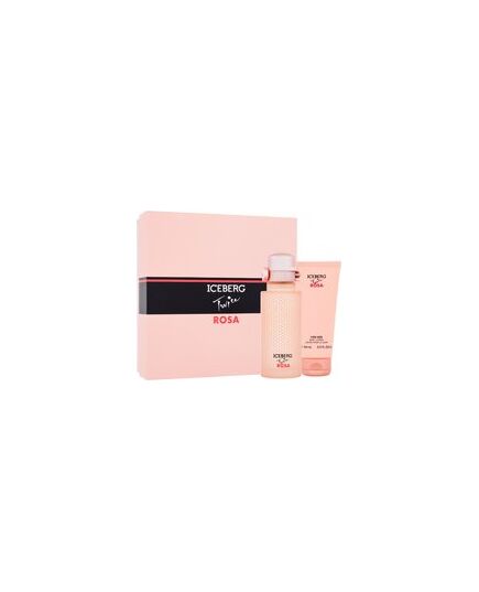 ICEBERG TWICE ROSA GIFT SET EDT 125 ML AND BODY LOTION 100 ML