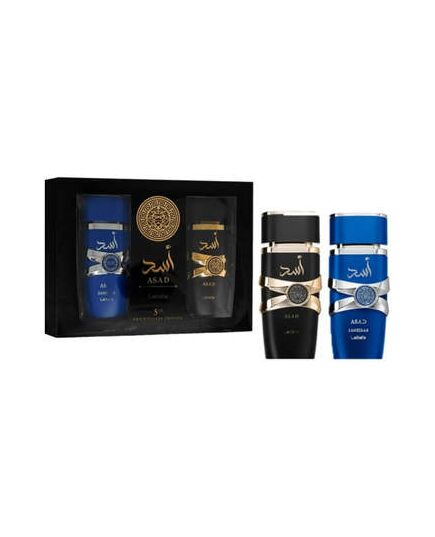 LATTAFA ASAD DÁRKOVÁ SADA ASAD EDP  100 ML A  ASAD ZANZIBAR EDP 100 ML