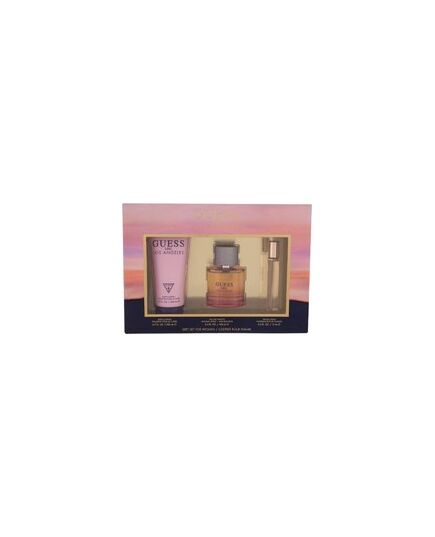 GUESS 1981 LOS ANGELES FOR WOMEN EDT GIFT SET 100 ML, BODY LOTION 200 ML AND MINIATURE EDT 15 ML