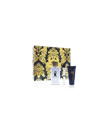 DOLCE GABBANA K BY DOLCE GABBANA GIFT SET EDT 100 ML, AFTER SHAVE 50 ML AND MINIATURE EDT 10 ML