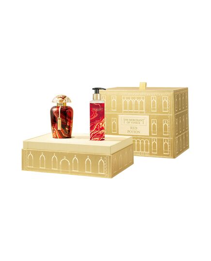 THE MERCHANT OF VENICE RED POTION DÁRKOVÁ SADA EDP 100 ML A TĚLOVÉ MLÉKO 250 ML
