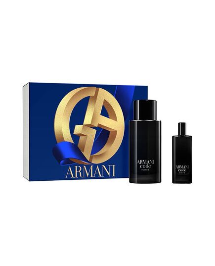GIORGIO ARMANI CODE FOR MEN PARFUM DÁRKOVÁ SADA EDP 125 ML A EDP 15 ML
