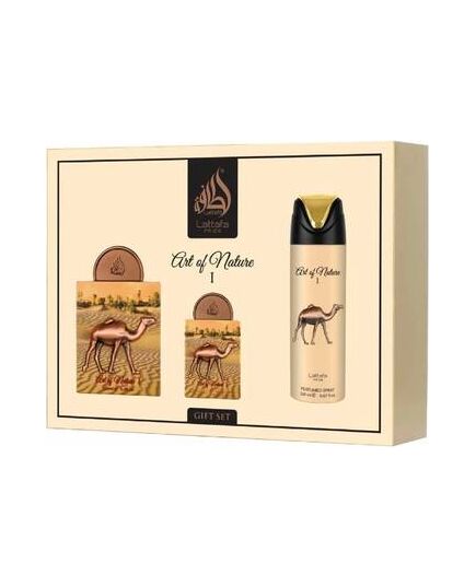LATTAFA PRIDE ART OF NATURE I DÁRKOVÁ SADA EDP 100 ML, DEOSPRAY 200 ML A EDP 20 ML