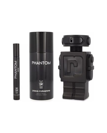 PACO RABANNE PHANTOM PARFUM DÁRKOVÁ SADA PARFUM 100 ML, DEOSPRAY 150 ML A MINIATURKA PARFUM 10 ML