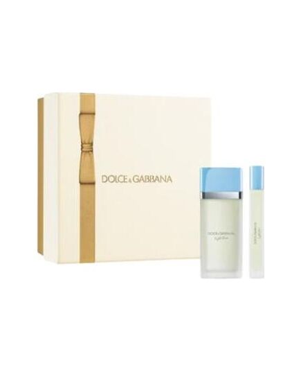 DOLCE GABBANA LIGHT BLUE DÁRKOVÁ SADA EDT 50 ML A MINIATURKA EDT 10 ML