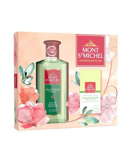 MONT ST MICHEL FRAICHEUR INTENSE DÁRKOVÁ SADA EDC 250 ML A TUHÉ MÝDLO 125 G