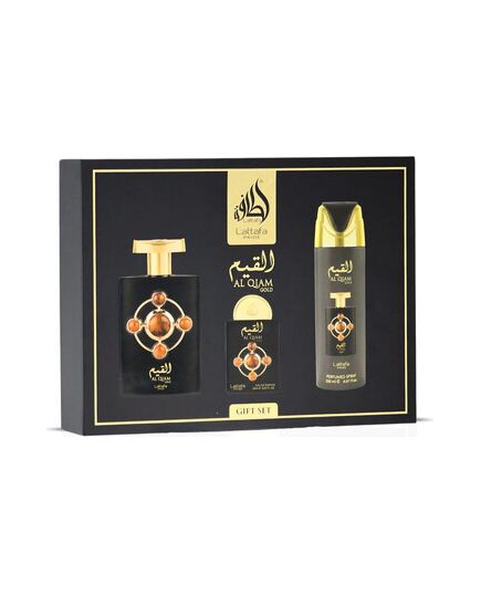 LATTAFA AL QIAM GOLD DÁRKOVÁ SADA EDP 100, DEOSPRAY 200 ML A EDP 20 ML