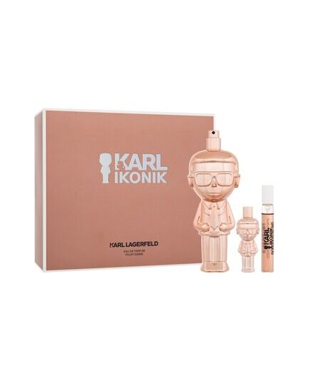 KARL LAGERFELD IKONIK DÁRKOVÁ SADA EDP 100 ML, MINIATURKA EDP 7,5 ML A MINIATURKA EDP 4,5 ML