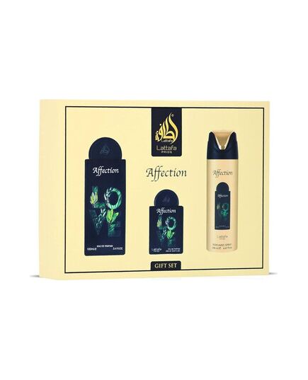 LATTAFA AFFECTION DÁRKOVÁ SADA EDP 100 ML, DEOSPRAY 200 ML A EDP 20 ML