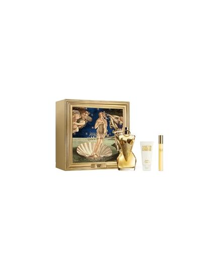 JEAN PAUL GAULTIER GAULTIER DIVINE GIFT SET EDP 100 ML, EDP MINIATURE 10 ML AND BODY LOTION 75 ML