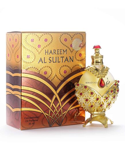 KHADLAJ HAREEM SULTAN GOLD CONCENTRATED PERFUME OIL WITHOUT ALCOHOL