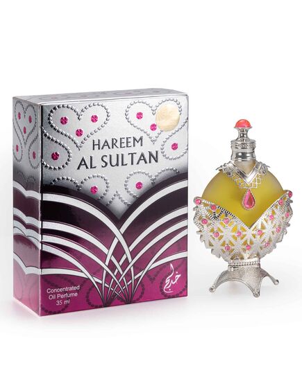 KHADLAJ HAREEM SULTAN SILVER CONCENTRATED PERFUME OIL WITHOUT ALCOHOL