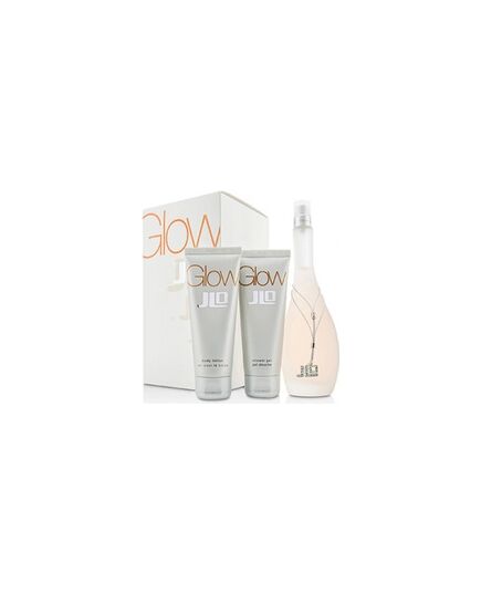 JENNIFER LOPEZ GLOW BY JLO GREAT GIFT SET 100 ML EDT, BODY LOTION GLOW BY JLO AND 75 ML SHOWER GEL GLOW BY JLO 75 ML