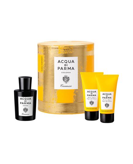ACQUA DI PARMA COLONIA ESSENZA DÁRKOVÁ SADA EDC 100 ML, SPRCHOVÝ GEL 75 ML A TĚLOVÉ MLÉKO 75 ML