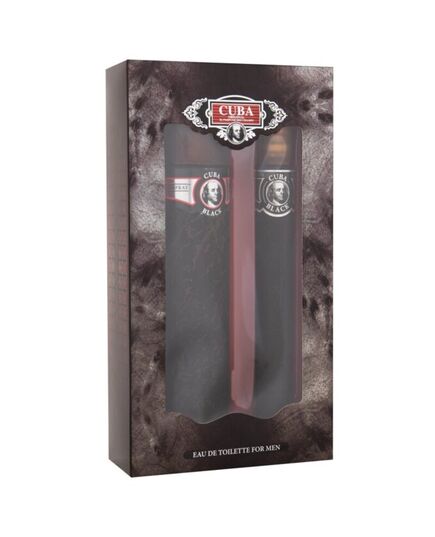 CUBA BLACK GIFT SET EDT 100 ML A EDT 35 ML