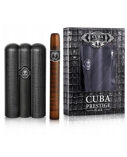 CUBA PRESTIGE BLACK GIFT SET EDT 90 ML A EDT 35 ML