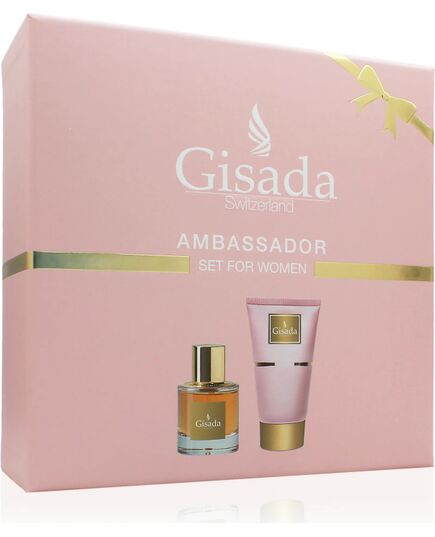 GISADA AMBASSADOR WOMEN GIFT SET EDP 50 ML A SHOWER GEL 100 ML