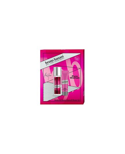 BRUNO BANANI PURE WOMAN GIFT SET DEODORANT 75 ML AND SHOWER GEL 50 ML