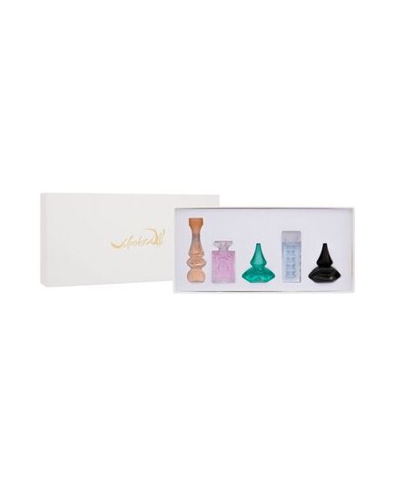 SALVADOR DALÍ LEGEND COLLECTION - MINIATURE COLLECTIONGIFT SET EDT DALISSIME 5 ML A EDT DALIA 4,5 ML A EDT LAGUNA 5 ML A EDT EAU DE RUBYLIPS 6,5 ML A PARFÉ