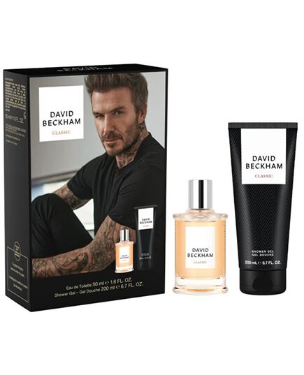 DAVID BECKHAM CLASSIC GIFT SET EDT 50 ML A SHOWER GEL 200 ML