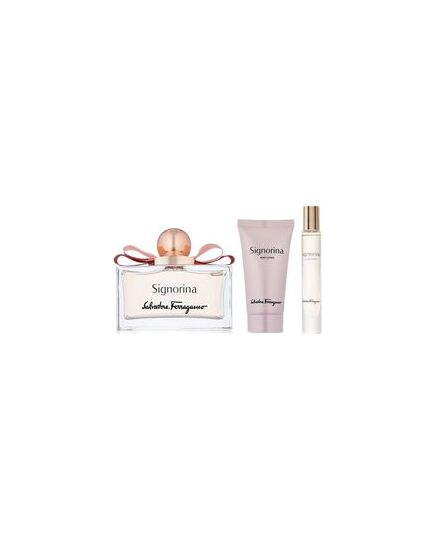 SALVATORE FERRAGAMO SIGNORINA SET EDP 100 ML + EDP 10 ML + BODY LOTION 50 ML