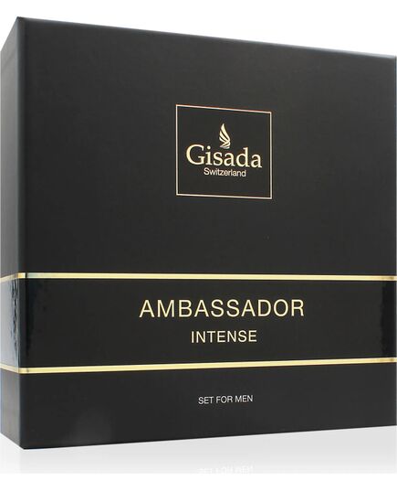 GISADA AMBASSADOR INTENSE GIFT SET EDP 50 ML A SHOWER GEL 100 ML