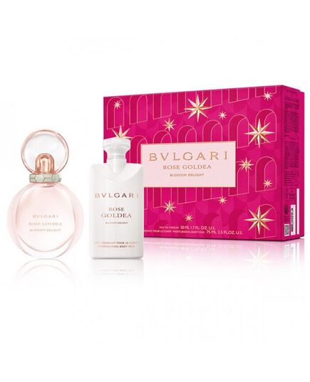 BVLGARI ROSE GOLDEA BLOSSOM DELIGHT GIFT SET EDP 50 ML AND BODY LOTION 75 ML
