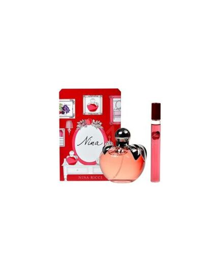 NINA RICCI NINA GIFT SET EDT 50 ML MINIATURES AND NINA EDT 10 ML