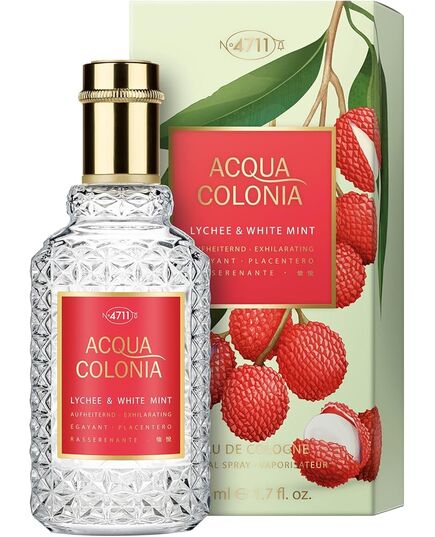 4711 ACQUA COLONIA LYCHEE & WHITE MINT EDC 50ML