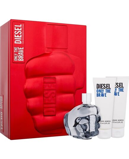 DIESEL ONLY THE BRAVE DÁRKOVÁ SADA EDT 125 ML A SPRCHOVÝ GEL 2 X 75 ML