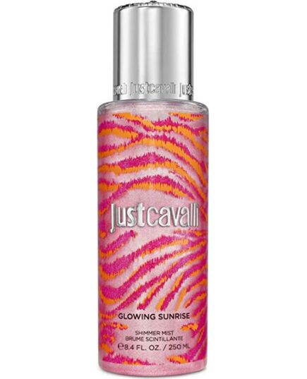 CAVALLI ROBERTO GLOWING SUNRISE TŘPYTIVÝ TĚLOVÝ SPREJ