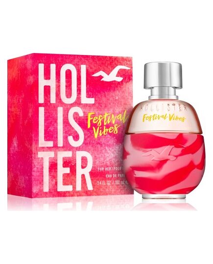 HOLLISTER FESTIVAL VIBES EAU DE PARFUM FOR WOMEN 100 ML