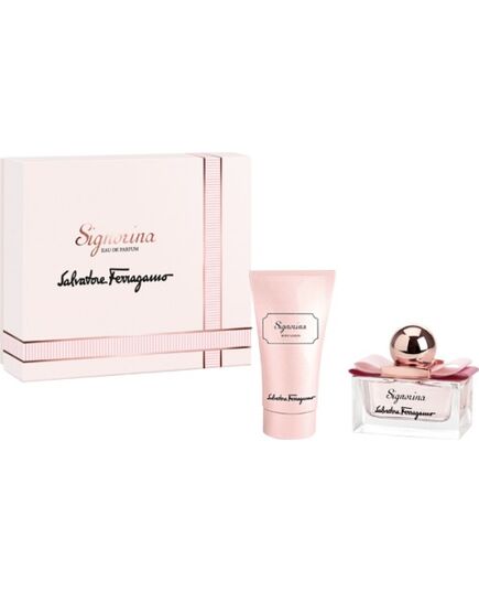 SALVATORE FERRAGAMO SIGNORINA GIFT SET EDP 30 ML AND BODY LOTION 50 ML SIGNORINA
