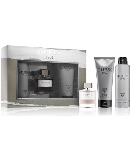 GUESS GUESS 1981 FOR MEN EDT 100 ML + SHOWER GEL 200 ML + DEODORANT 226 ML GIFT SET