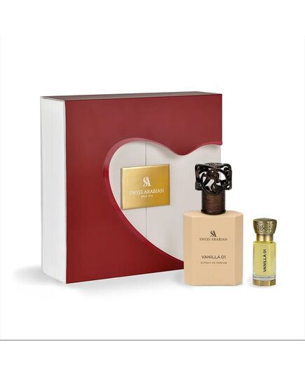 SWISS ARABIAN VANILLA 01 DÁRKOVÁ SADA EXTRAIT DE PARFUM 50 ML A PARFUMED OIL 12 ML