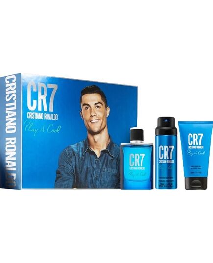 CRISTIANO RONALDO CR7 PLAY IT COOL DÁRKOVÁ SADA EDT 100 ML, DEOSPRAY 150 ML A SPRCHOVÝ GEL 150 ML