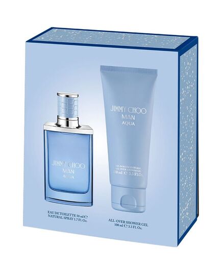 JIMMY CHOO MAN AQUA GIFT SET EDT 50 ML A SHOWER GEL 100 ML