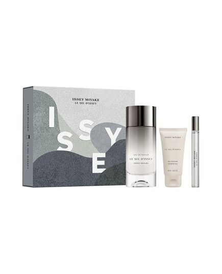 ISSEY MIYAKE LE SEL D´ISSEY GIFT SET EDP 100 ML, MINIATURE EDP 10 ML A SHOWER GEL 50 ML