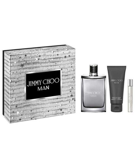 JIMMY CHOO MAN INTENSE GIFT SET EDT 100 ML, MINIATURKA EDT 7,5 ML A SHOWER GEL 100 ML